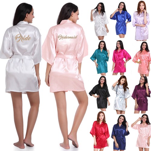 Bride bridesmaid robe - bride,