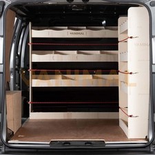Peugeot Expert 2016+ SWB OS Rear + Bulkhead Racking and Shelving