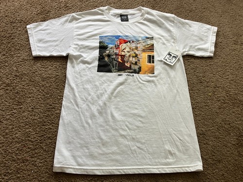 Obey vhils shirt mens small - obey,