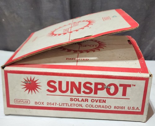 Vintage sunspot solar oven - sunspot,