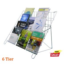 6 Tier Counter Card Rack