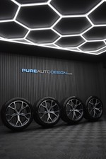 Genuine BMW 21" X5 X6 G05 G06 M741 Alloy Wheels Pirelli Run Flat Tyres 5-6mm x 4