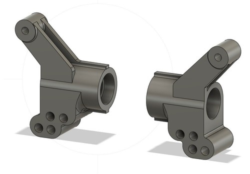Tamiya dynastorm rear uprights - tamiya,