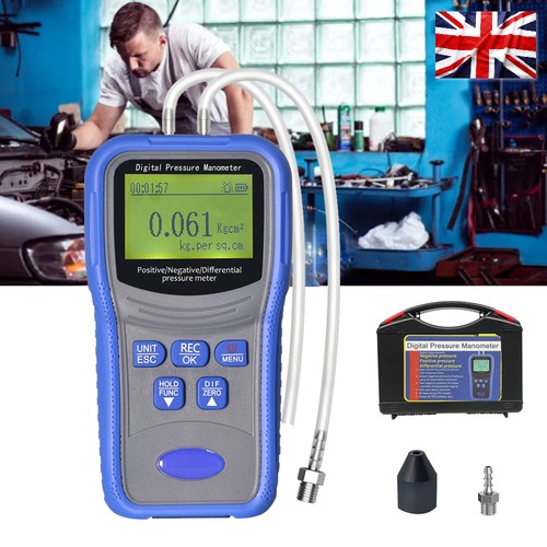Dual port digital manometer - dual,