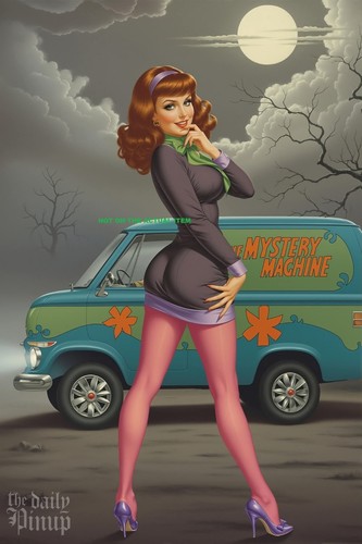 Fridge magnet daphne - daphne,