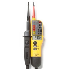 Fluke T150 2 Pole Voltage & Continuity Tester  with Personal Calibration Cert