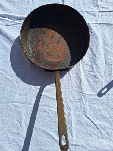 Deep sided copper saute - deep,
