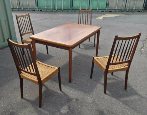 Danish teak extending dining - danish,