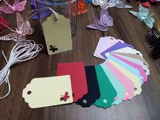 40 BUTTERFLY CUT OUT TAG PLACE