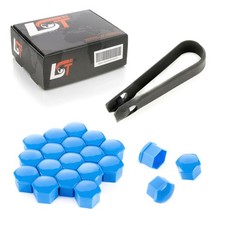20X Wheel Nut Cover Hex Caps