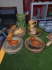 Selection Of Collectable Wade Porcelain Figures And Posey Bowls. Irish Wade Also