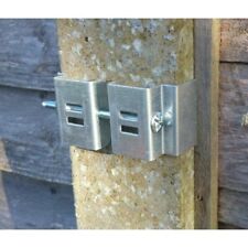 Concrete Fence Post Bracket for Garden Hanging No Drilling Heavy Duty 4"x5"