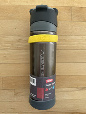 Thermos Ultimate Flask 500ml Charcoal Hot Cold 24 Hrs Dishwasher Safe SCRATCHES