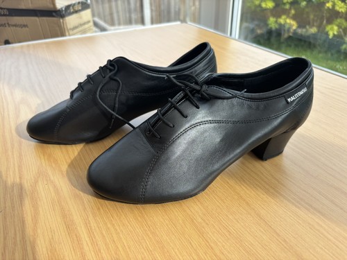 Supadance black heeled latin - black,