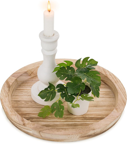 Rustic wooden serving - rustic, tray
