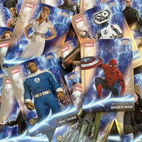 Marvel studios topps chrome - marvel,