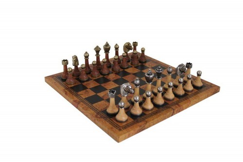 Italfama metal wood chess - italfama,