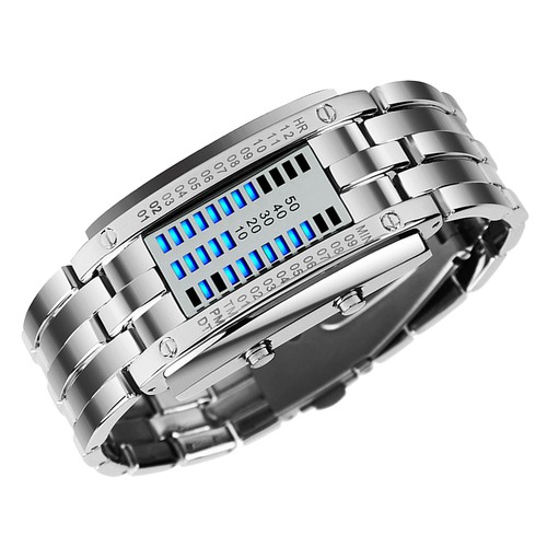 Mens binary watch casual - mens,