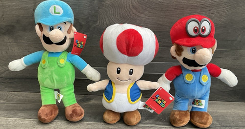 Three nintendo super mario - super,