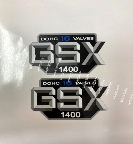 Gsx1400 side panel badges - panel,