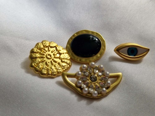 Lot gold tone - gold,