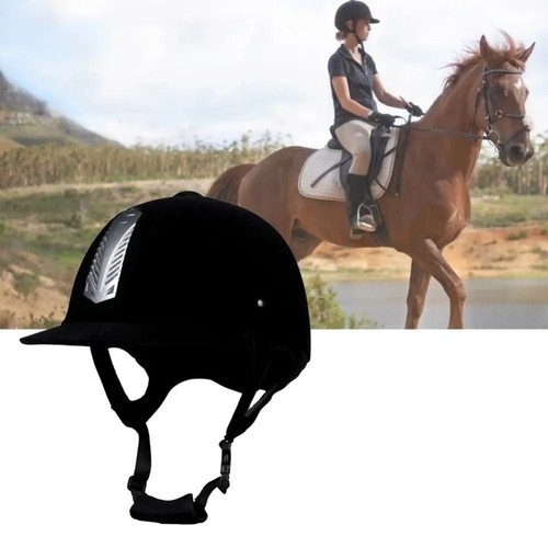 Safety horse riding - riding, helmet