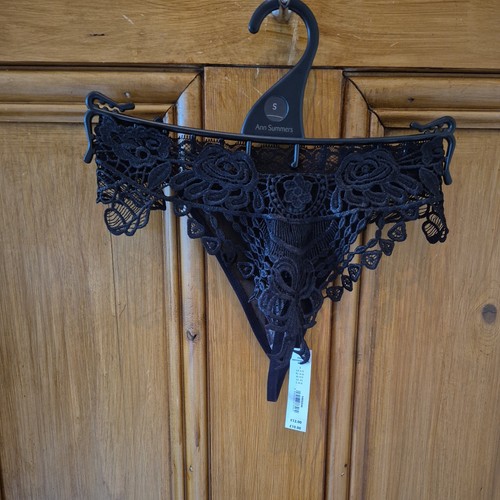 Ann summers black crotchless - ann,