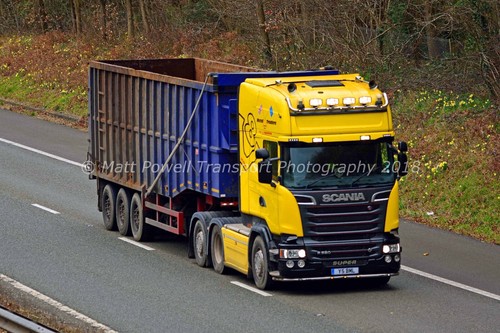 Truck photo 12x8 scania r520 - -,