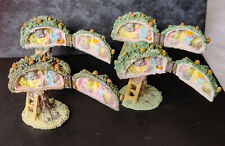 4 novelty  TREE HOUSES WITH