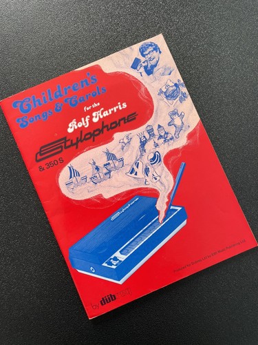 Vintage stylophone music book - vintage,