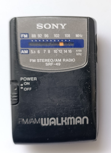 Sony walkman srf am - walkman, srf-49