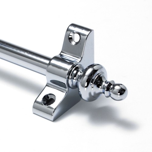 Polished chrome stair rods - polished,