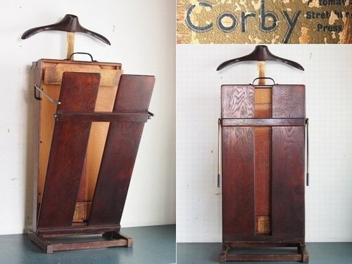 Corby antique wooden trouser - wooden,