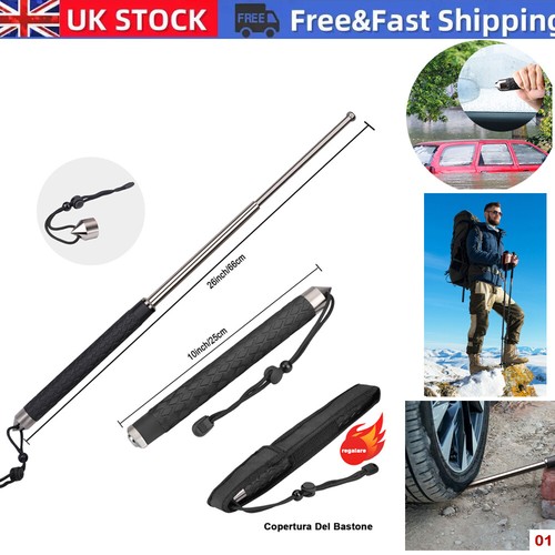 Aluminium walking stick - aluminium,