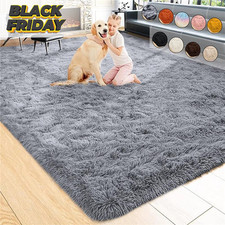 Large Shaggy Rugs Anti Slip Soft Fluffy Rug Living Room Bedroom Thick Carpet Mat