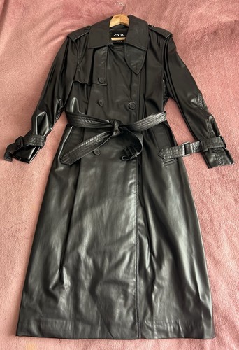 Zara oversized maxi faux - oversized,