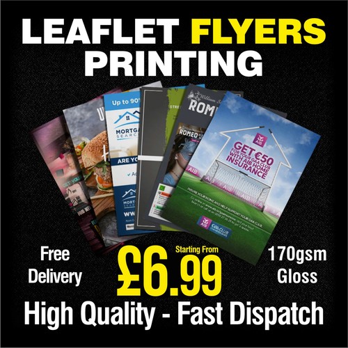 Leaflet printing digital full - leaflet,