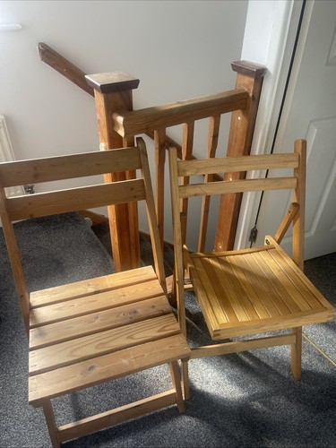 Wooden fold chairs - wooden,