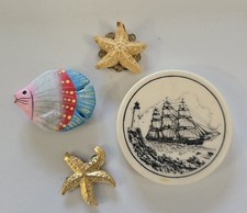 Lot Of 4 Sea Ocean Themed