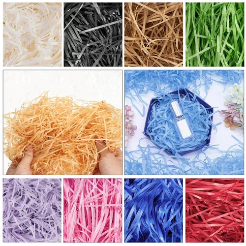 Shredded tissue paper hamper - shredded,