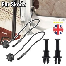For Skoda Kamiq Karoq Fabia Boot Trunk Parcel Shelf Tray String Clips Hook Pivot