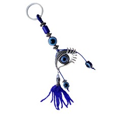  Islamic Blue Evil Eye Keychain Pendant Hanging Decoration Ornament
