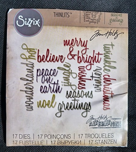 Sizzix thinlits christmas 17 - thinlits, .