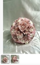 Brides bouquet brooch sequins