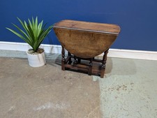 Antique Small Drop Leaf Dark