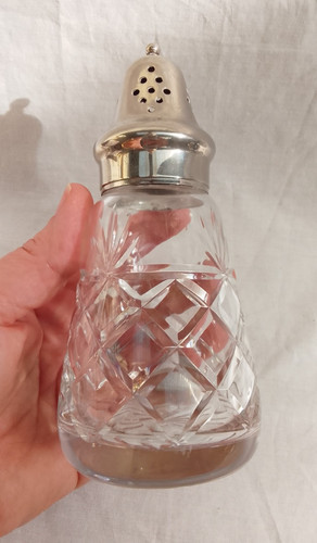 Vintage cut crystal glass - vintage,
