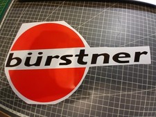 Bürstner motorhome sticker