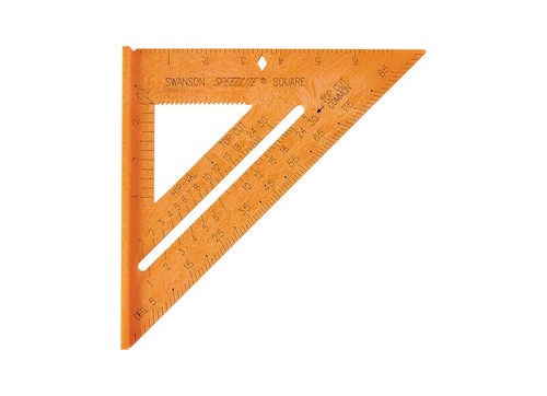 Inch speed square layout - 8,