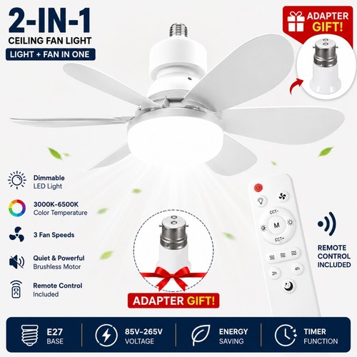 40w modern led ceiling fan - modern,