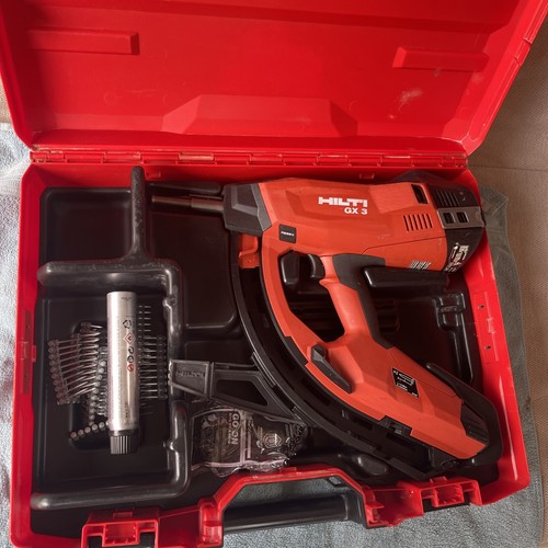 Hilti nail gun - 3, concrete